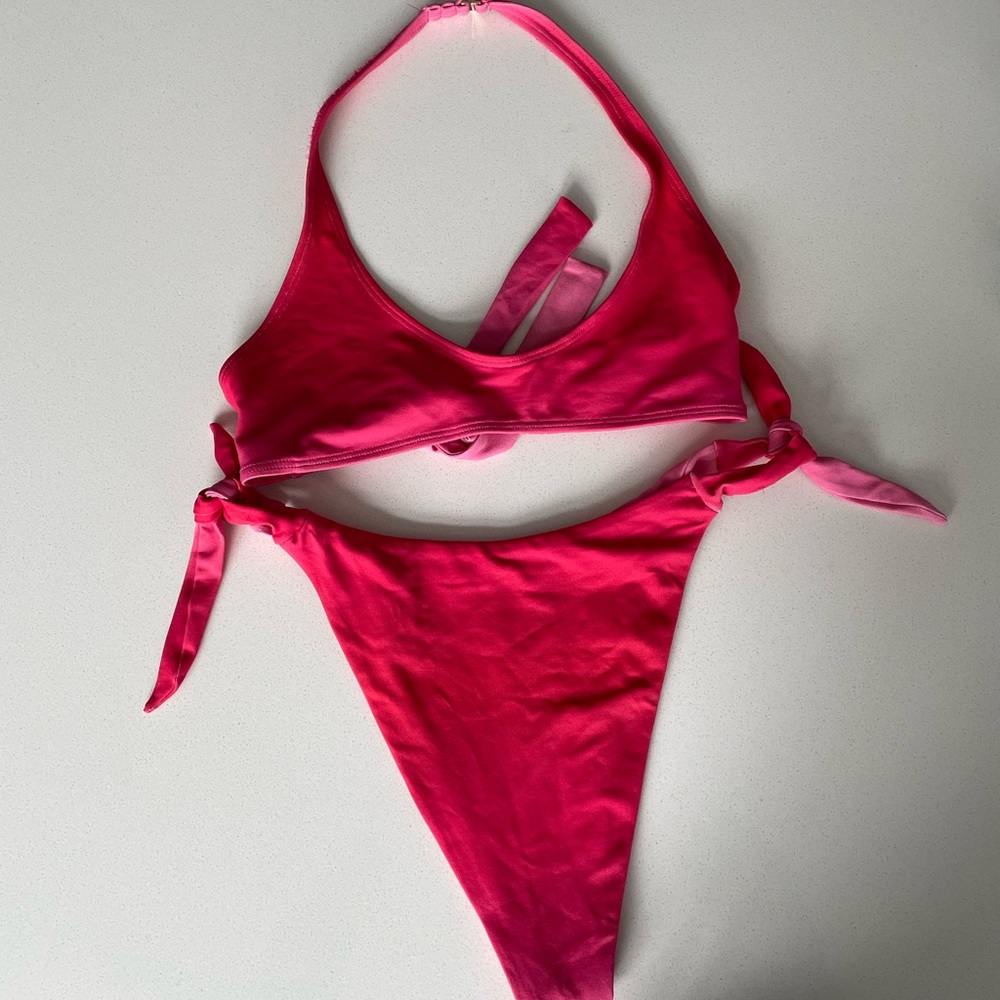 Knight Swim Naomi Top & Bottom • Pink Sugar